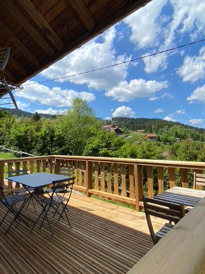 Le Bois Des Neiges Charmant Chalet Authentique A 5 Mn De Gerardmer Xonrupt-Longemer Eksteriør bilde
